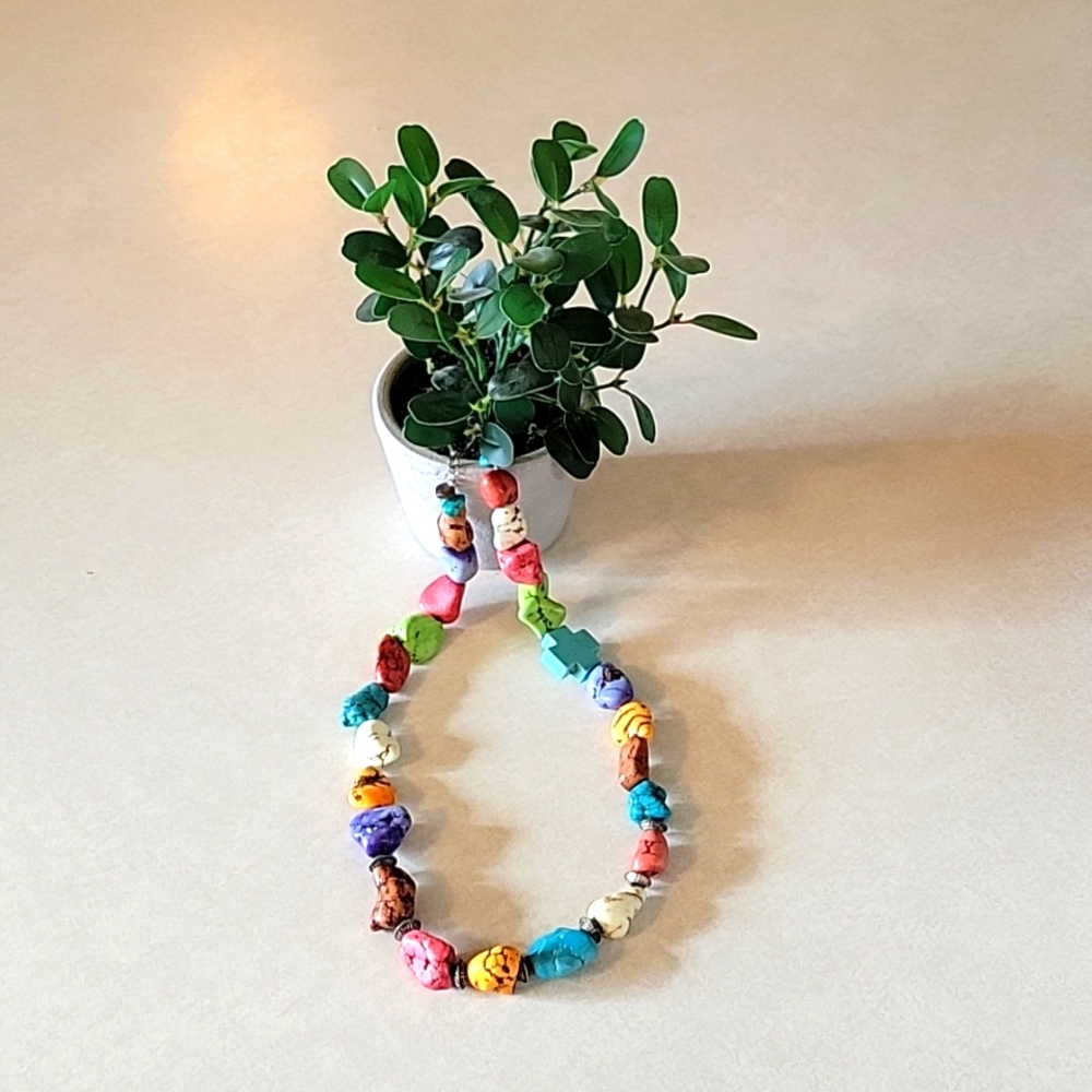 Stone necklace